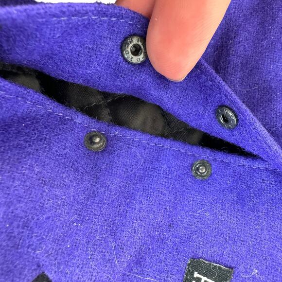 American Girl Doll Purple Black Varsity Jacket 1996 Retired Rare Find - Picture 3 of 3